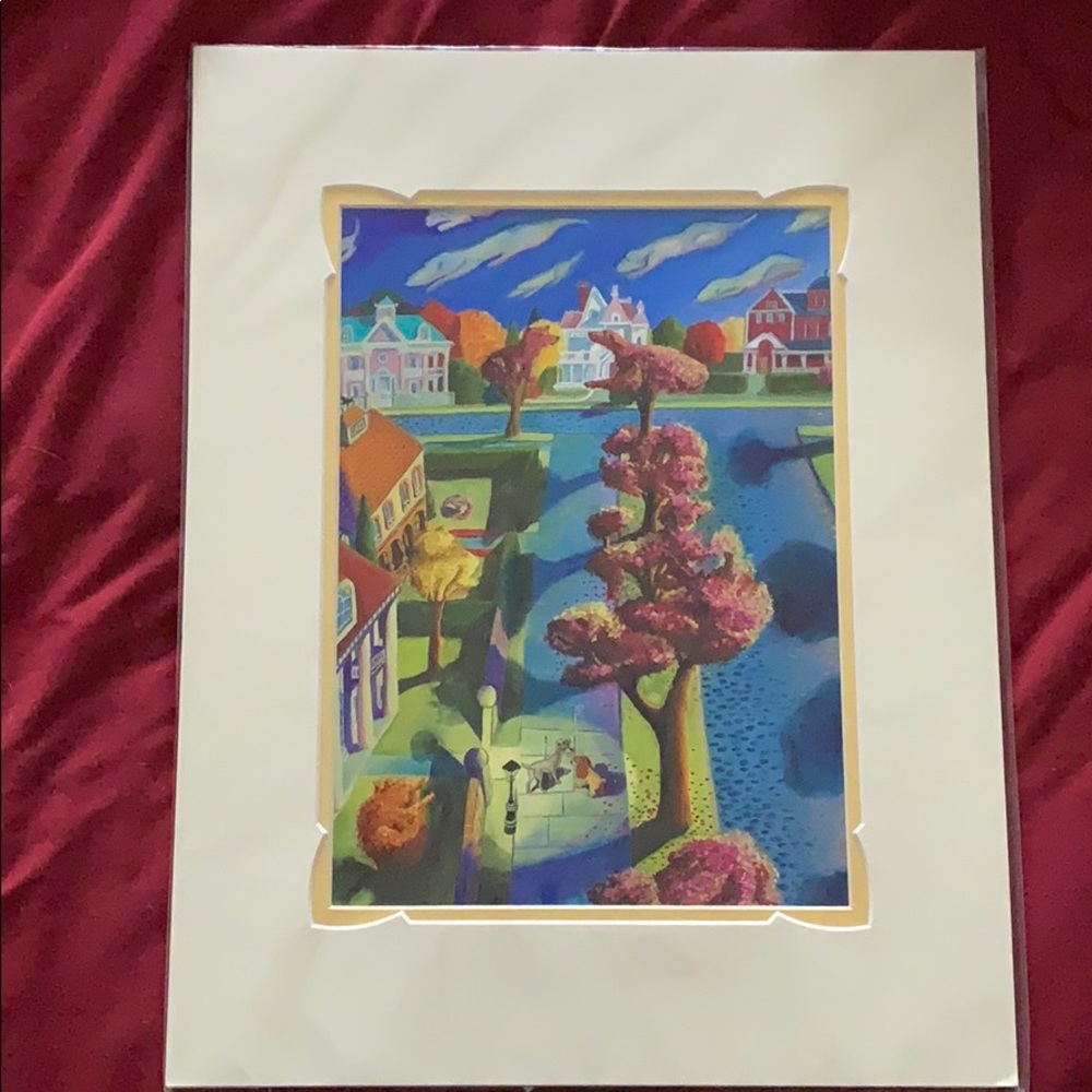 Disney’s Lady and the Tramp artwork